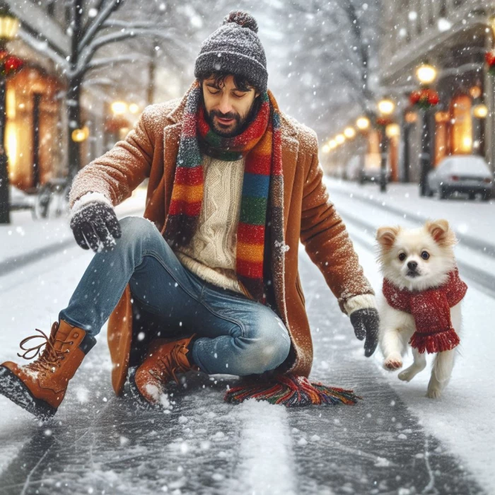 Первая помощь при травмах зимой